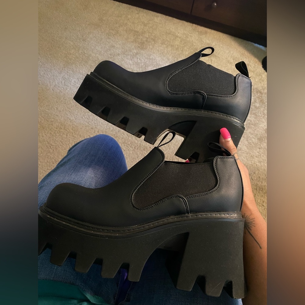 Lamoda Platform Ankle Boots